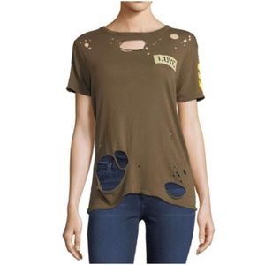 Major Love Distressed Tee